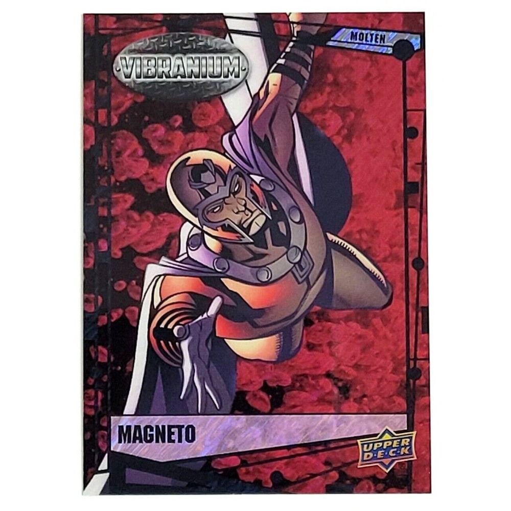 2015 MARVEL VIBRANIUM - MAGNETO‎ - MOLTEN #D 217/299 UPPER DECK MCU